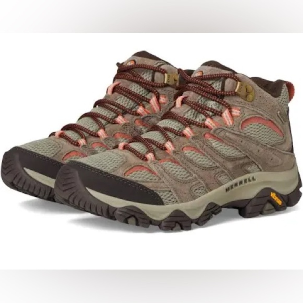 Merrell Moab Hiking Boots Mid Height Size 9.5